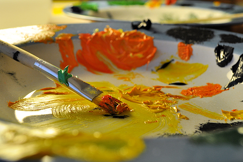 Oil colour