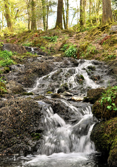 Way below Stock Ghyll Force, Ambleside, Cumbria, UK